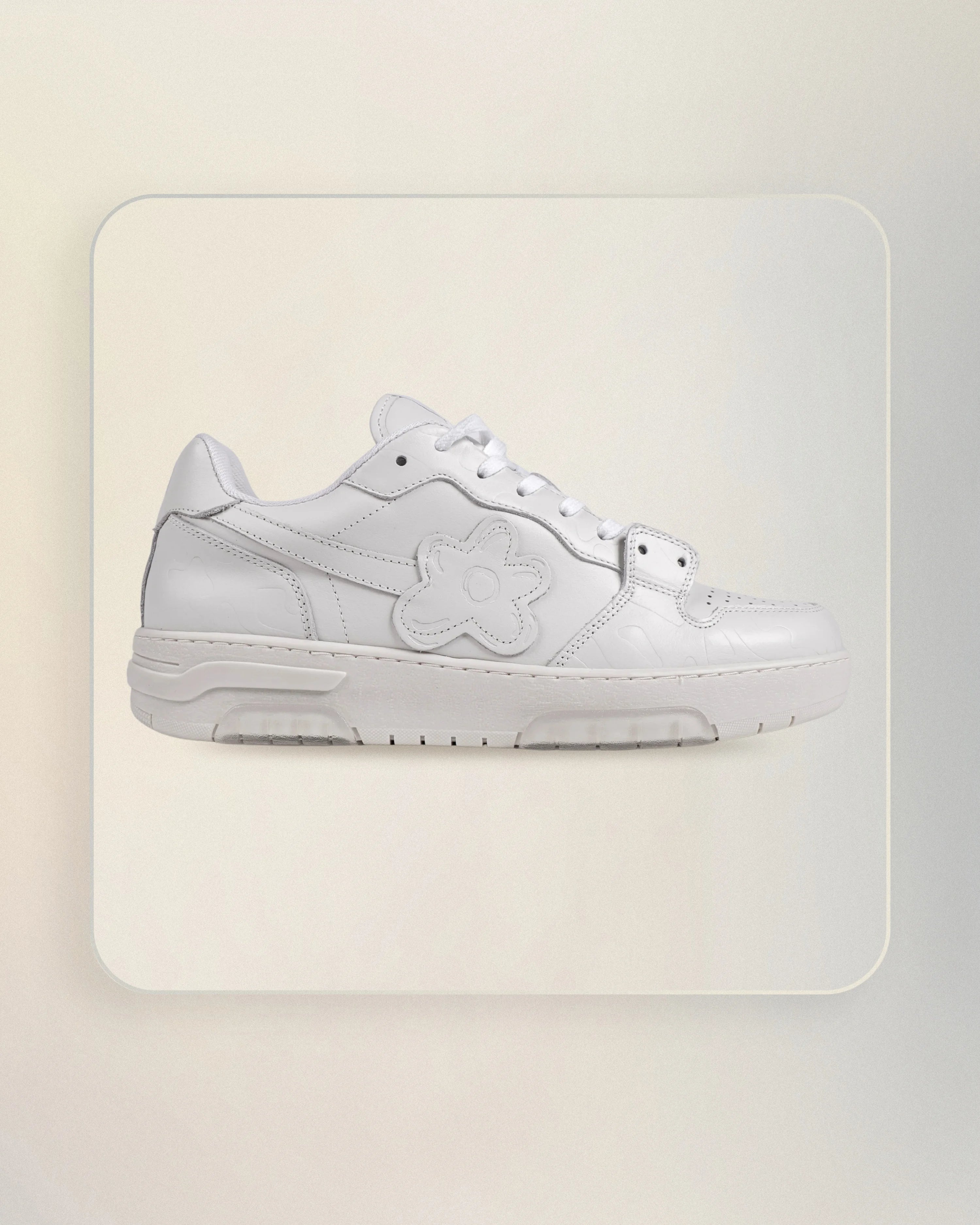 FLIN PURE WHITE SNEAKERS