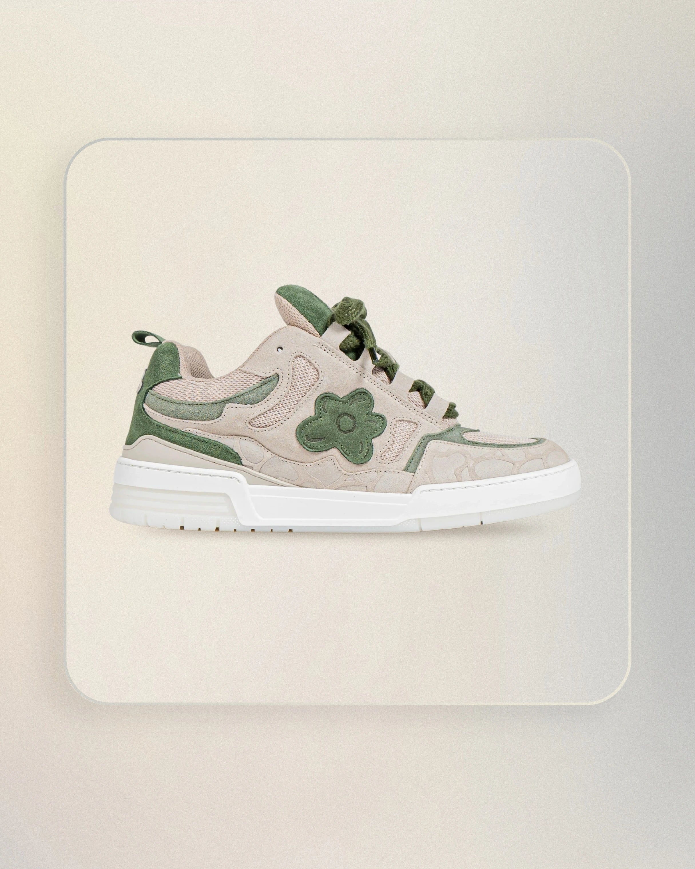 GREEN POULETO SNEAKERS