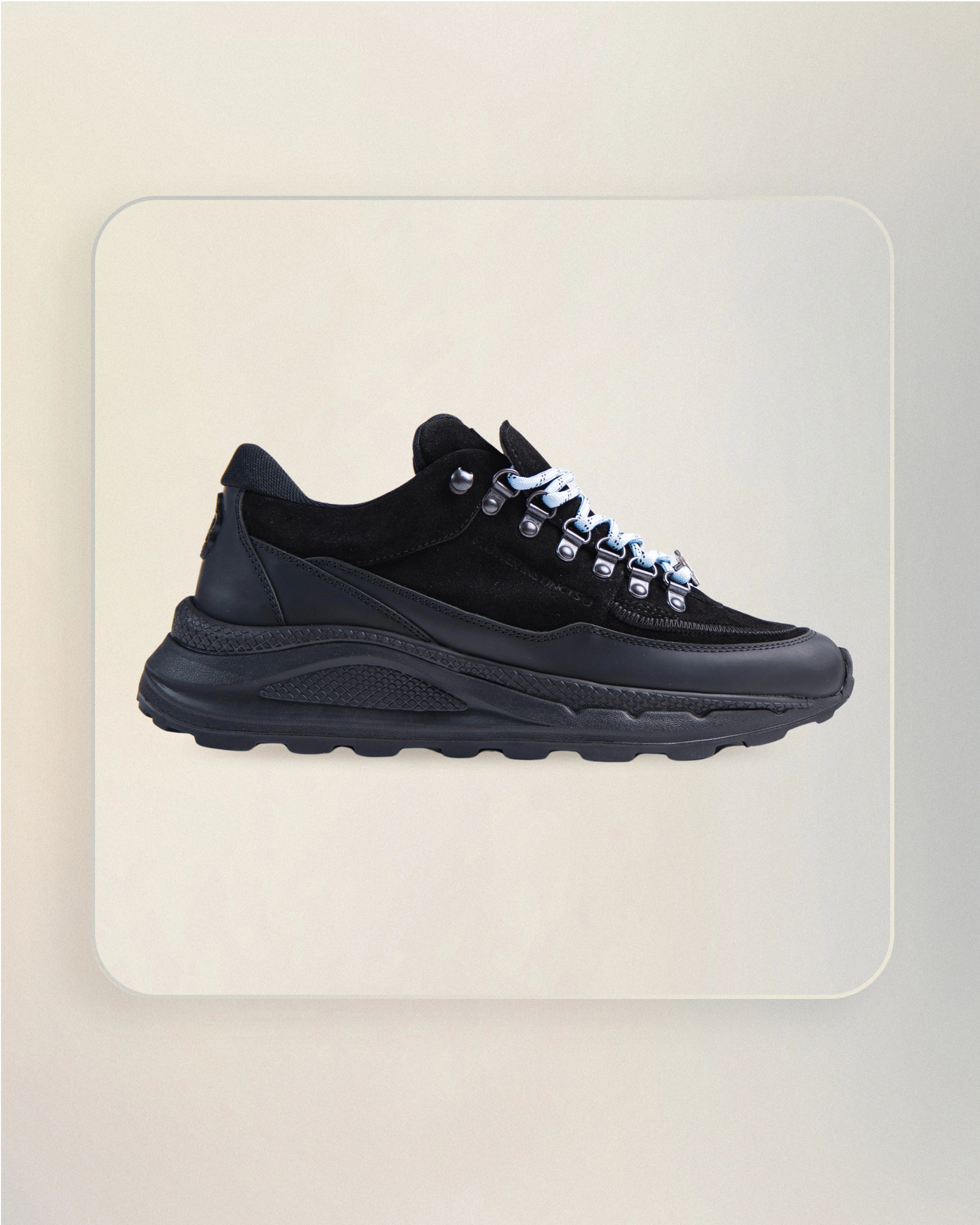 SNEAKPEAK BLACK SNEAKERS