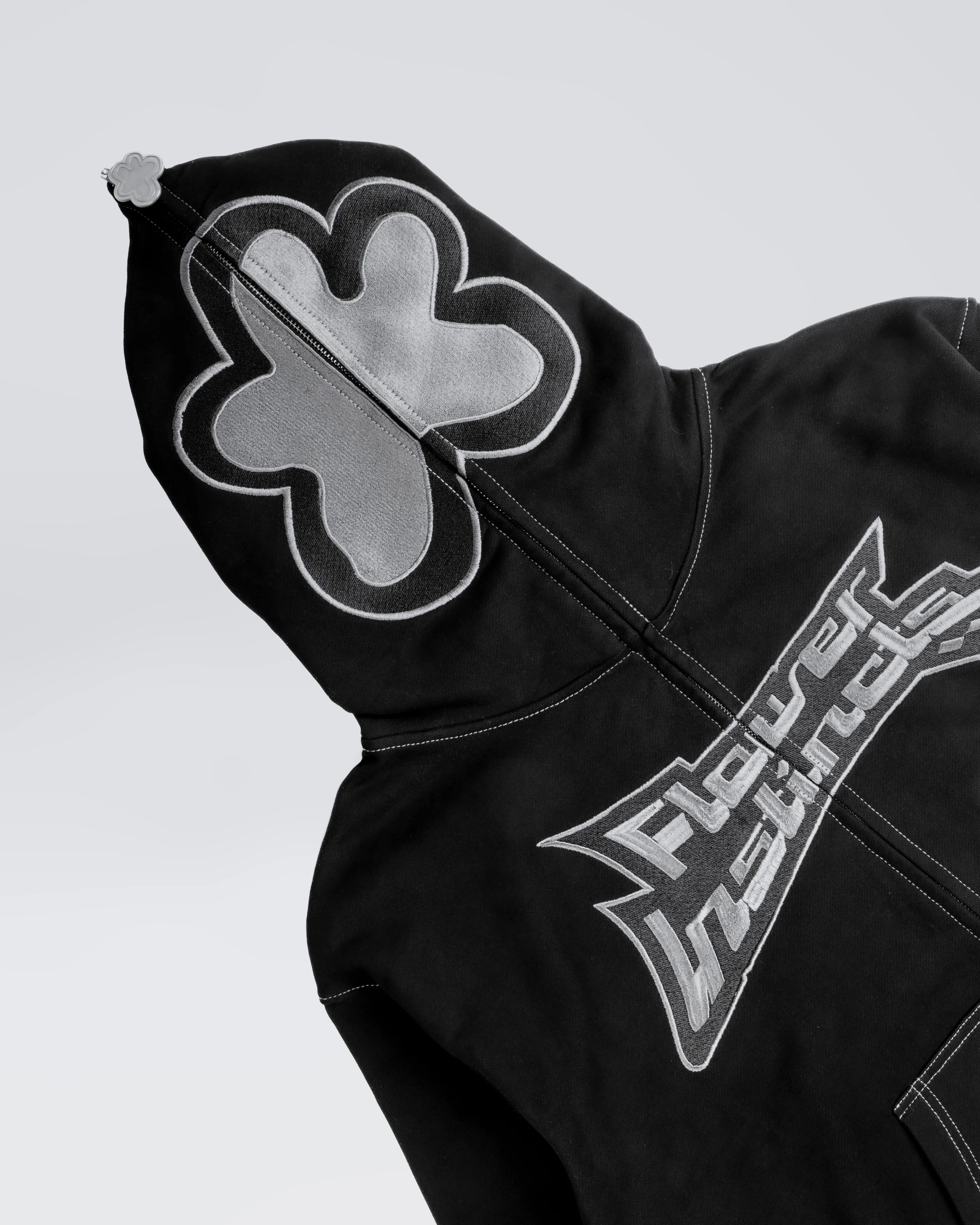 MOLLY FULL ZIP BLACK