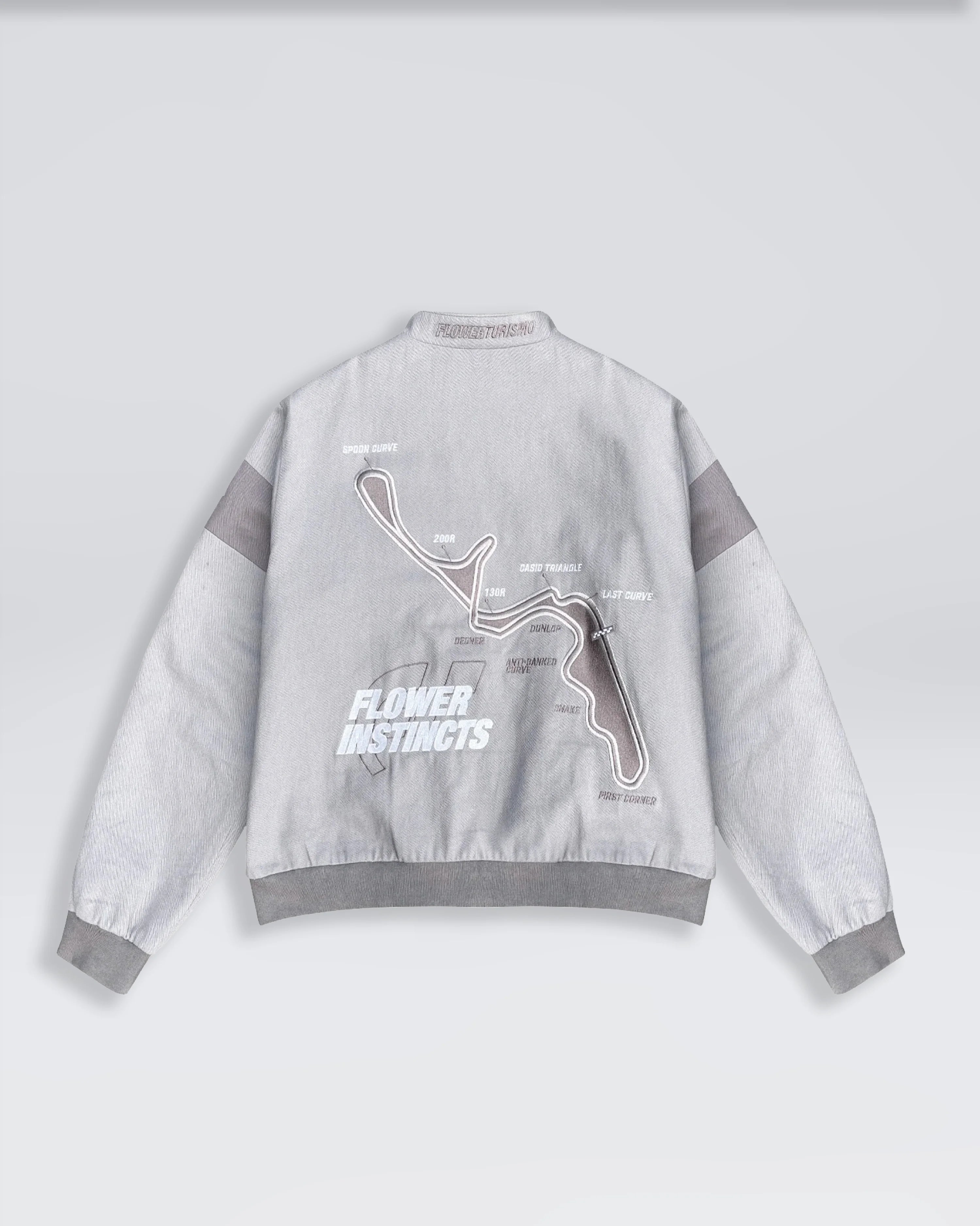 FLOWER TURISMO RACING JACKET GREY