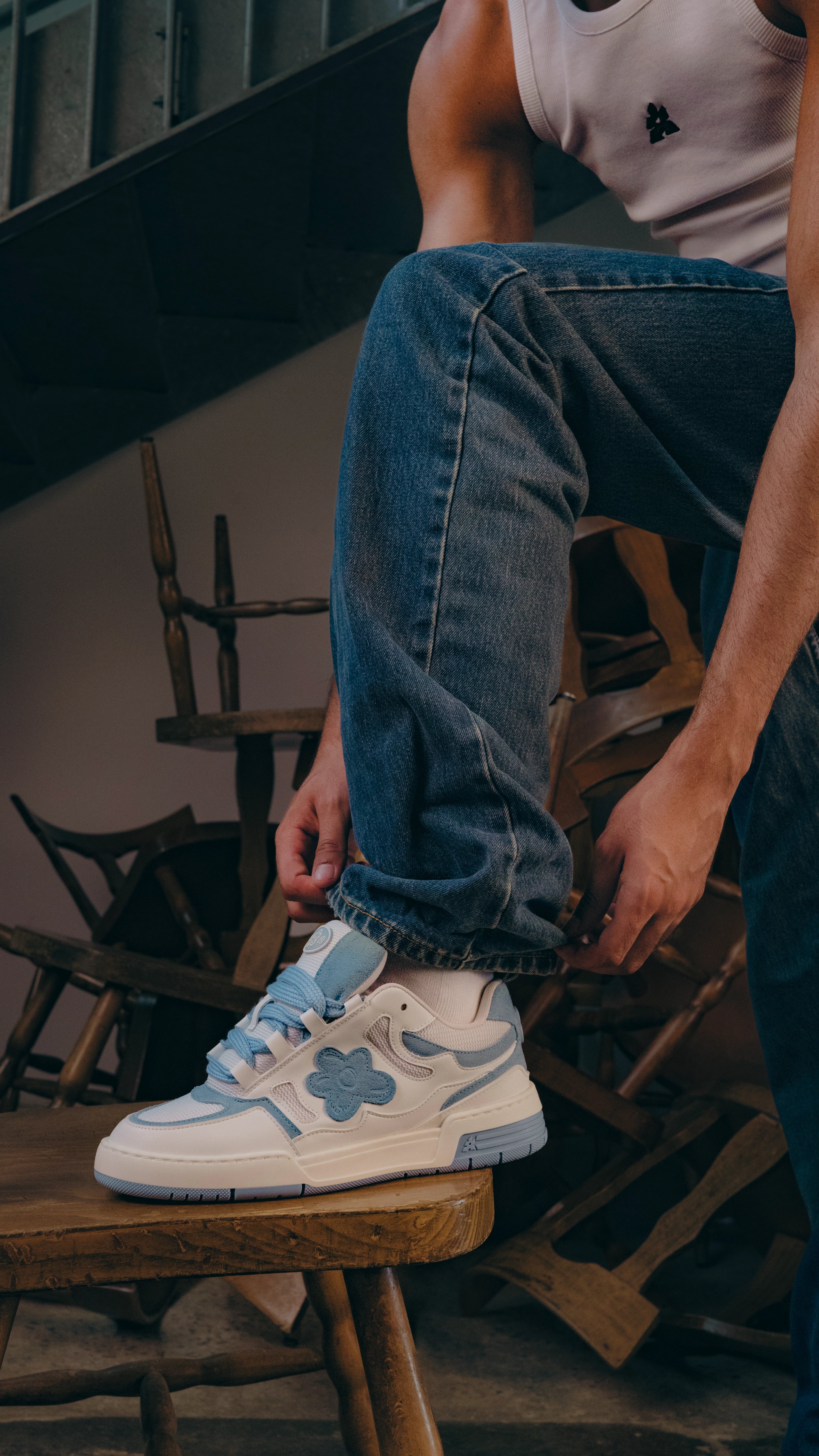 BLUE BLOOM SDT SNEAKERS